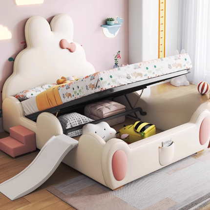 Jumpy Rabbit Cozy Kids Slide Bed