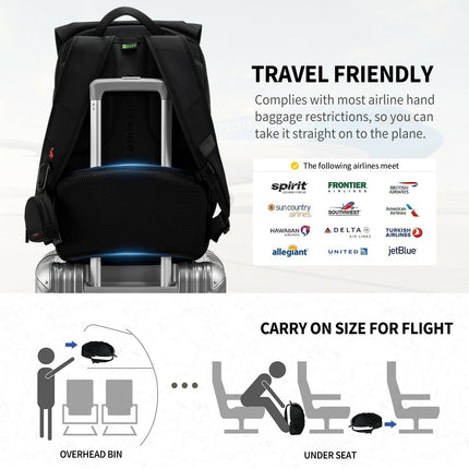OIWAS Weight Reduction Function 16” Laptop Backpack